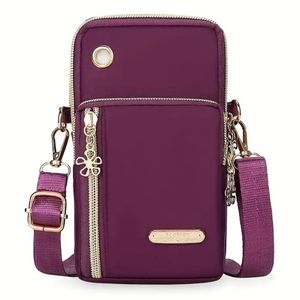 Purple Shoulder Bag, New - 2 colors available